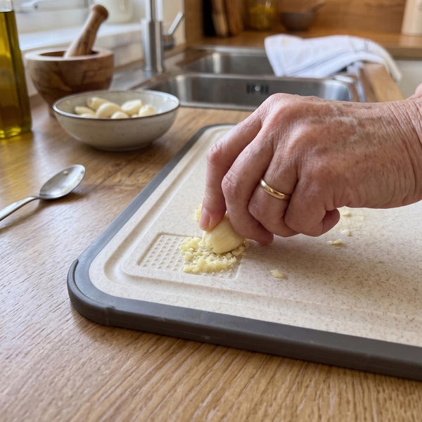 Dual-Sided Titanium Chopping Board