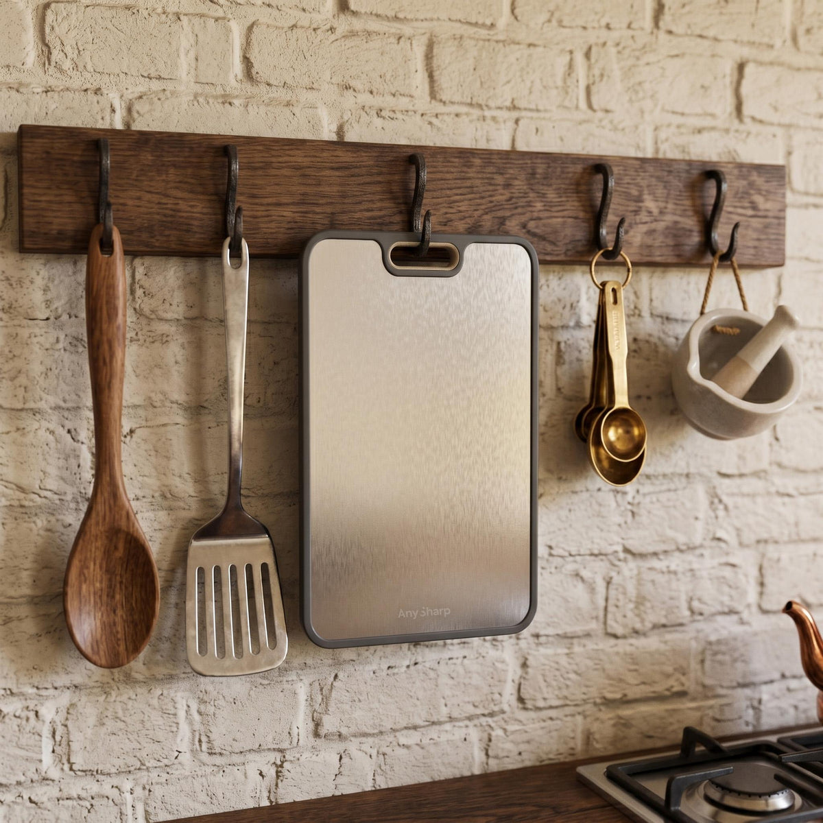 Dual-Sided Titanium Chopping Board