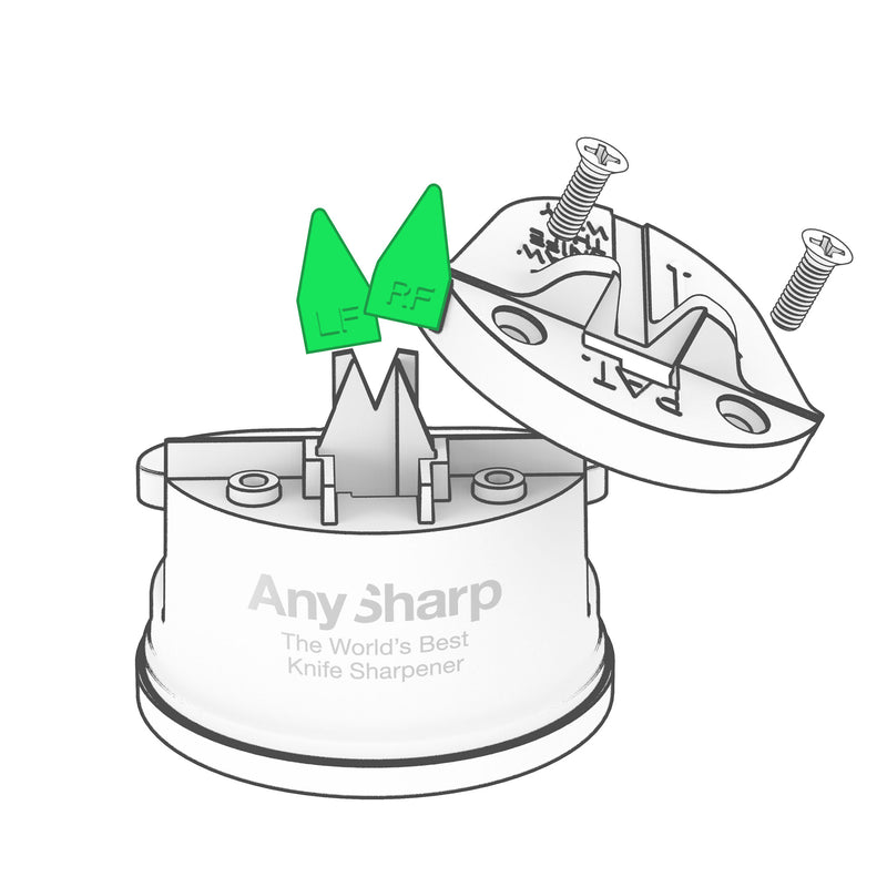 AnySharp Knife Sharpener Replacement Tools