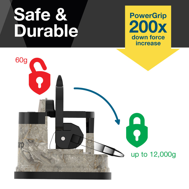 AnySharp Safer Hands-Free Knife Sharpener, Elite, Stone